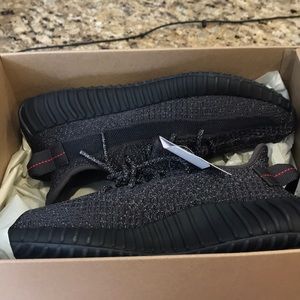 yeezy boost 350 v2 black static reflective